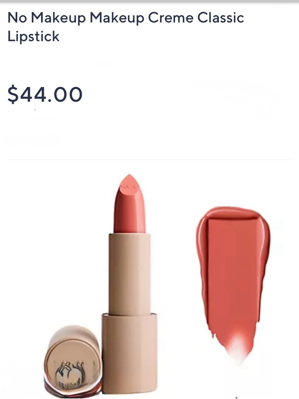 Creme Classic Lipstick — Peachy Nude